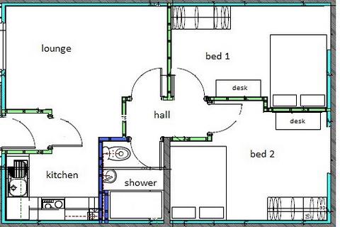 2 bedroom apartment to rent, 61 Newsome Road, Huddersfield, HD4