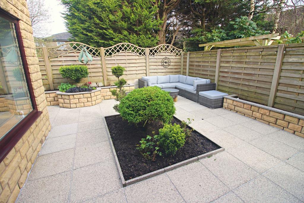 Rear Garden with Seating Area