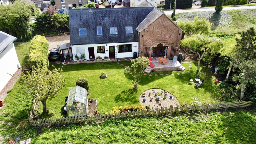 Drone Rear gardens