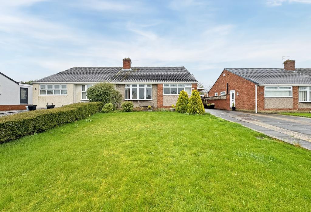 Thursby Grove, Hartlepool, County Durham 2 bed semidetached bungalow