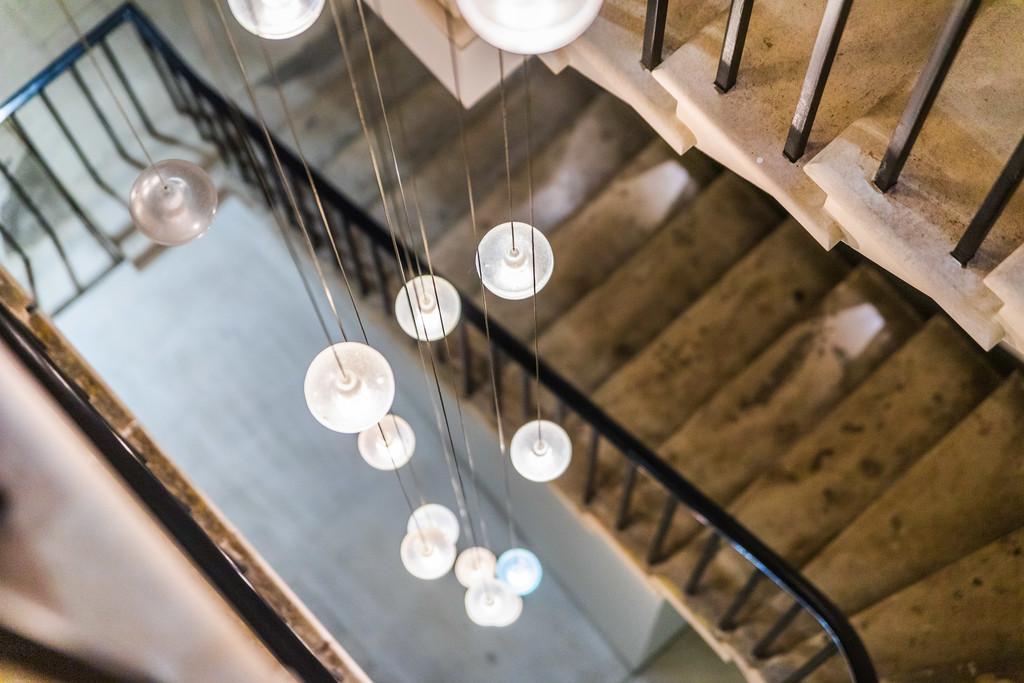 King St, Covent Garden - communal staircase