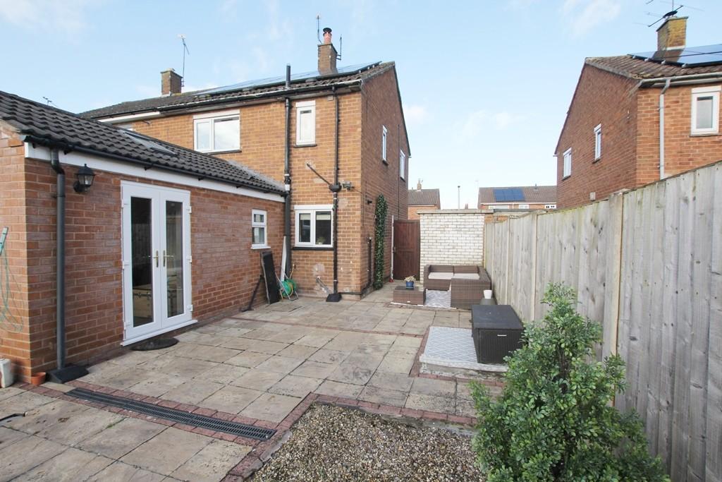 3-bed semi-detached home, Huntington - rear garden