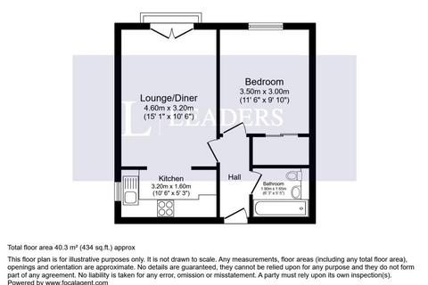 1 bedroom apartment to rent, Brooklands Court, High Trees, Waterlooville