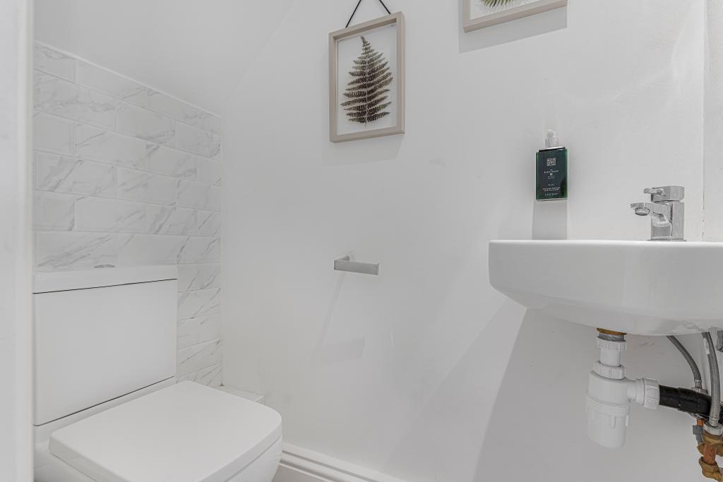 Ground floor cloakroom