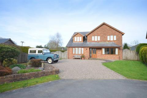 5 bedroom detached house for sale, Curlews Meadow, St. Harmon, Rhayader