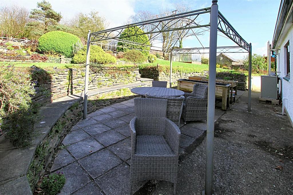 Patio for main house