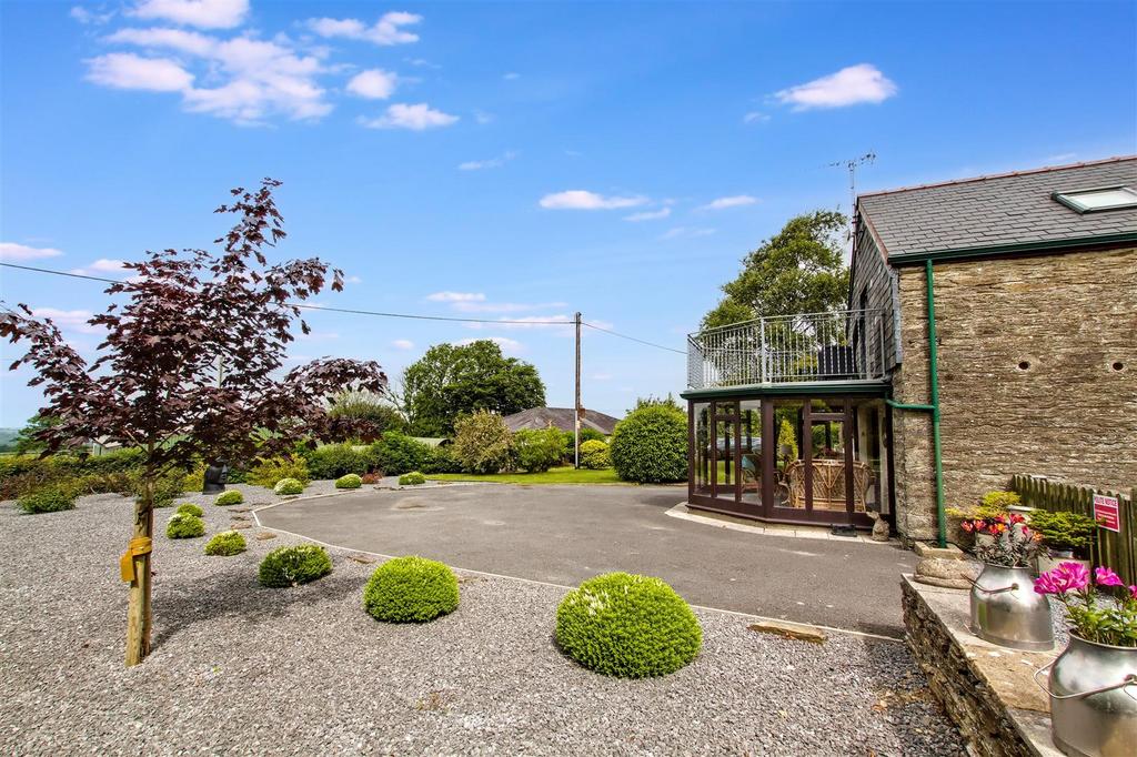 Ornamental Garden and Parking  area