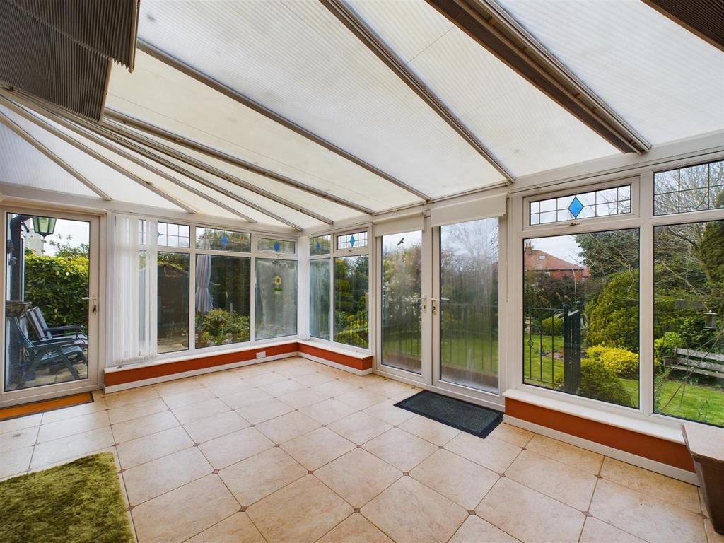Upvc conservatory: