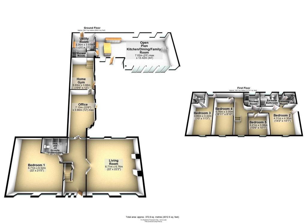 The Granary, Poppleton, 3d