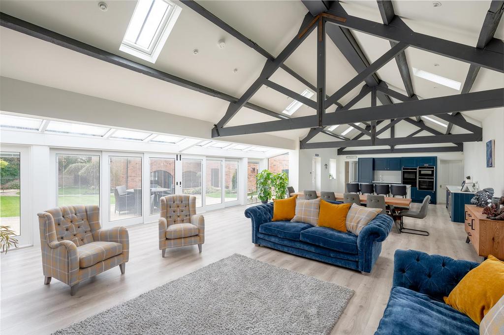 Open plan family room