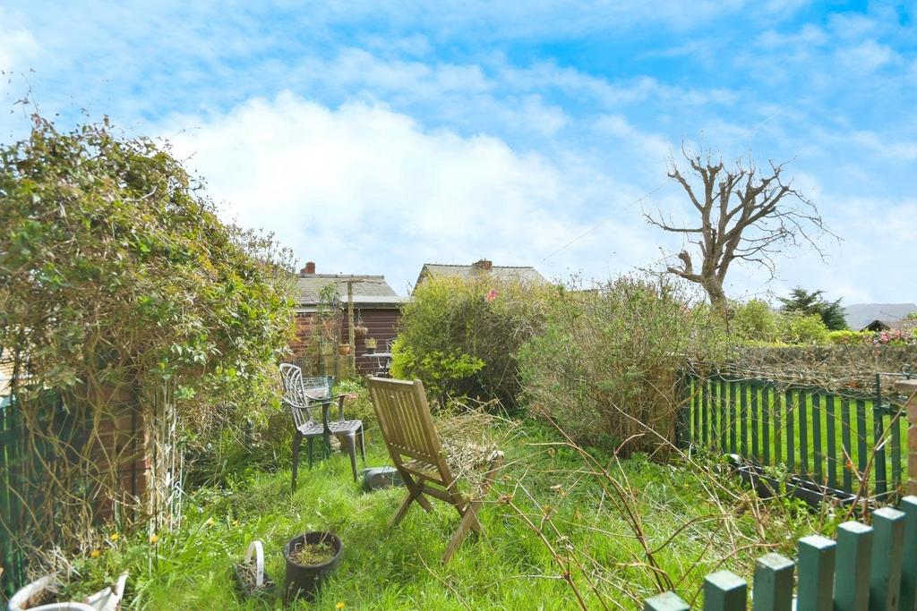 Rear garden