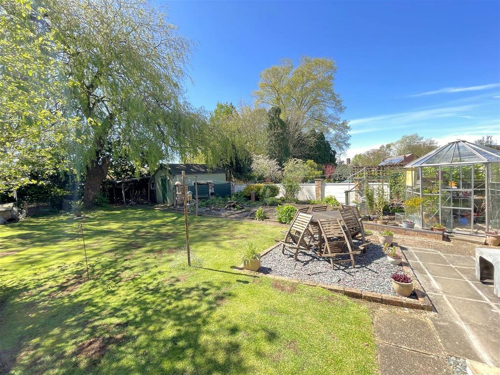 Rear garden