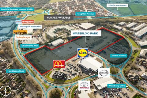 Storage to rent, Waterloo Park - Open Storage Land, Elettra Avenue, Waterloo Park, Waterlooville, PO7 7XS