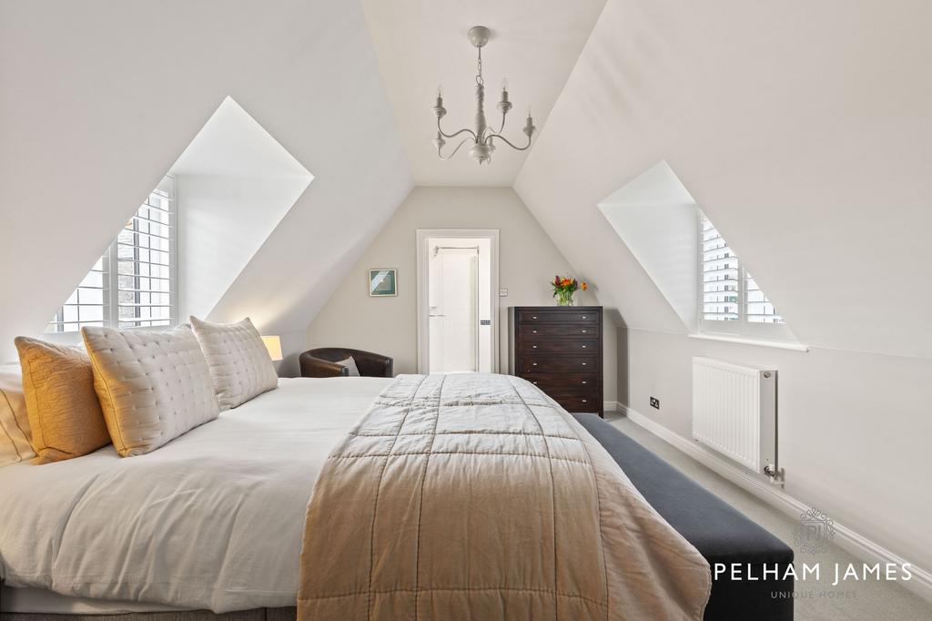 Guest Bedroom, Badminton House, Brigstock