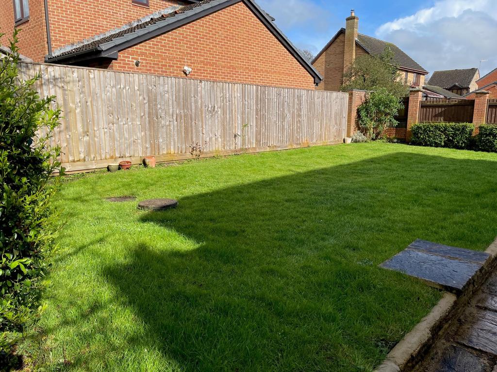 Rear garden