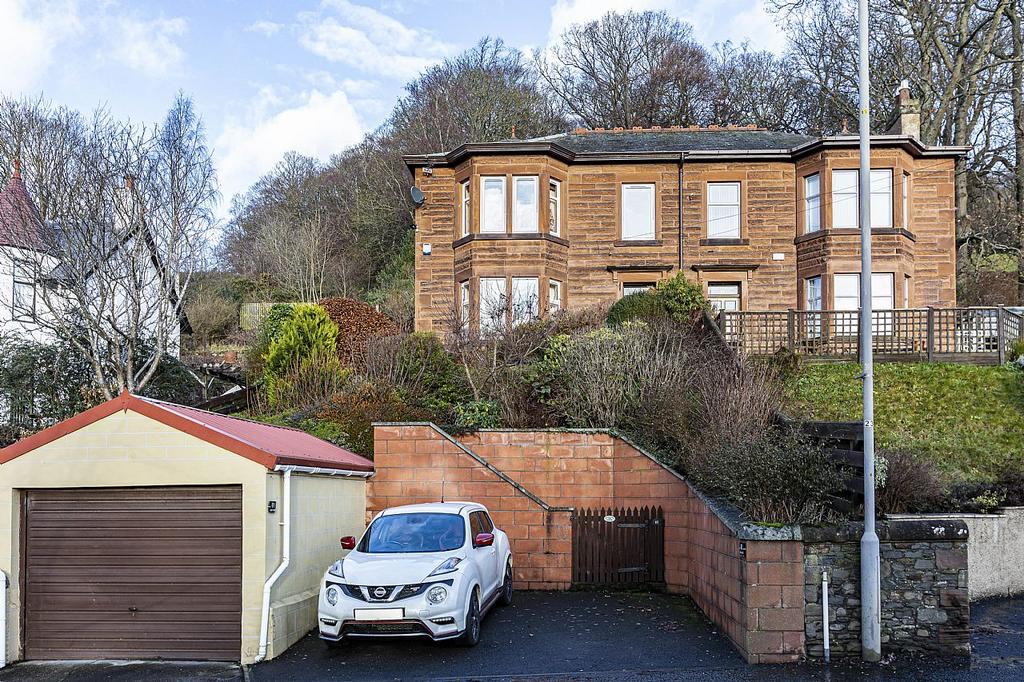 Galaview, 61 Melrose Road, Galashiels... 3 bed semidetached house £