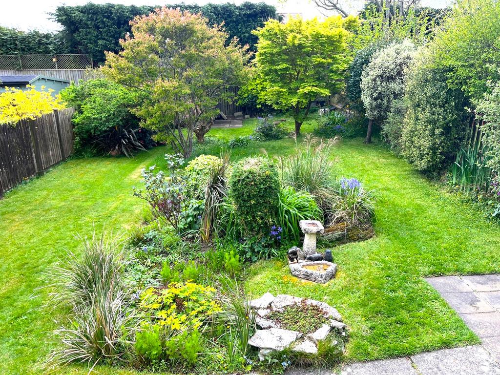 Rear garden