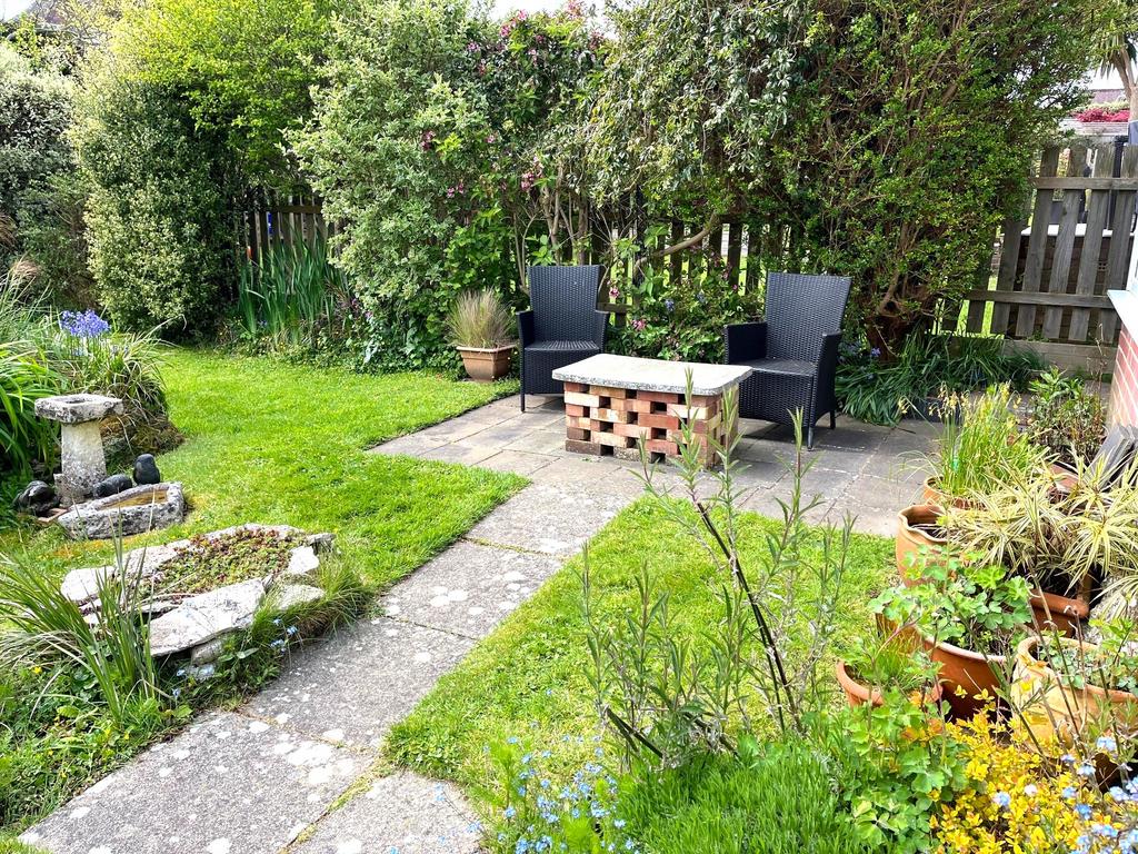 Rear garden
