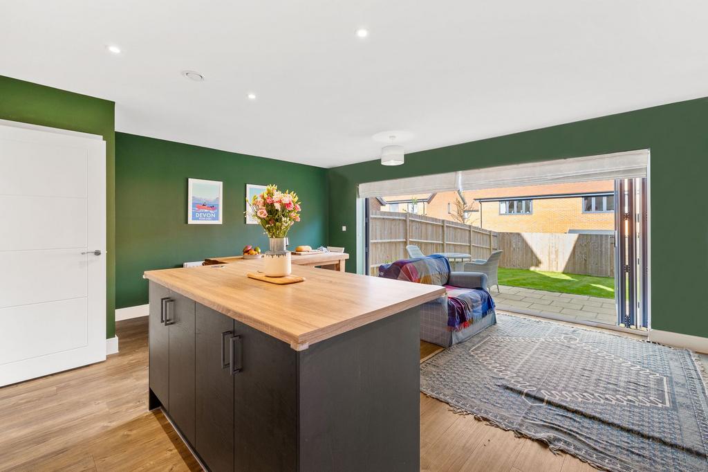 Open plan dining