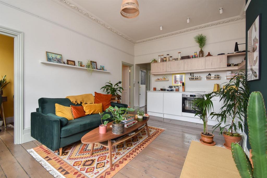 Living room & kitchen