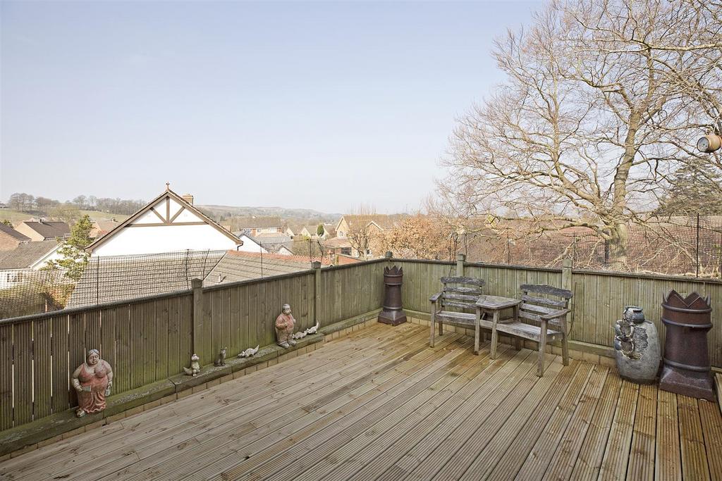 Balcony seating area