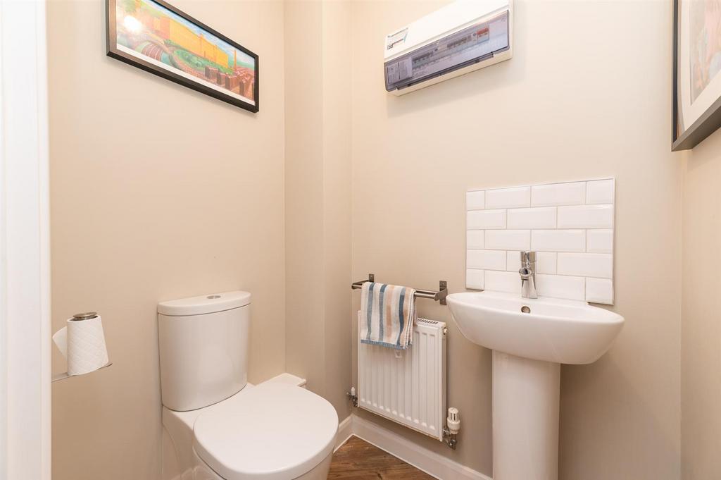 Downstairs wc