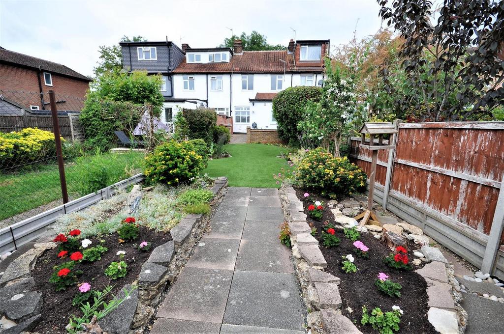 Garden Next To House