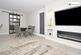 Open plan living dining kitchen