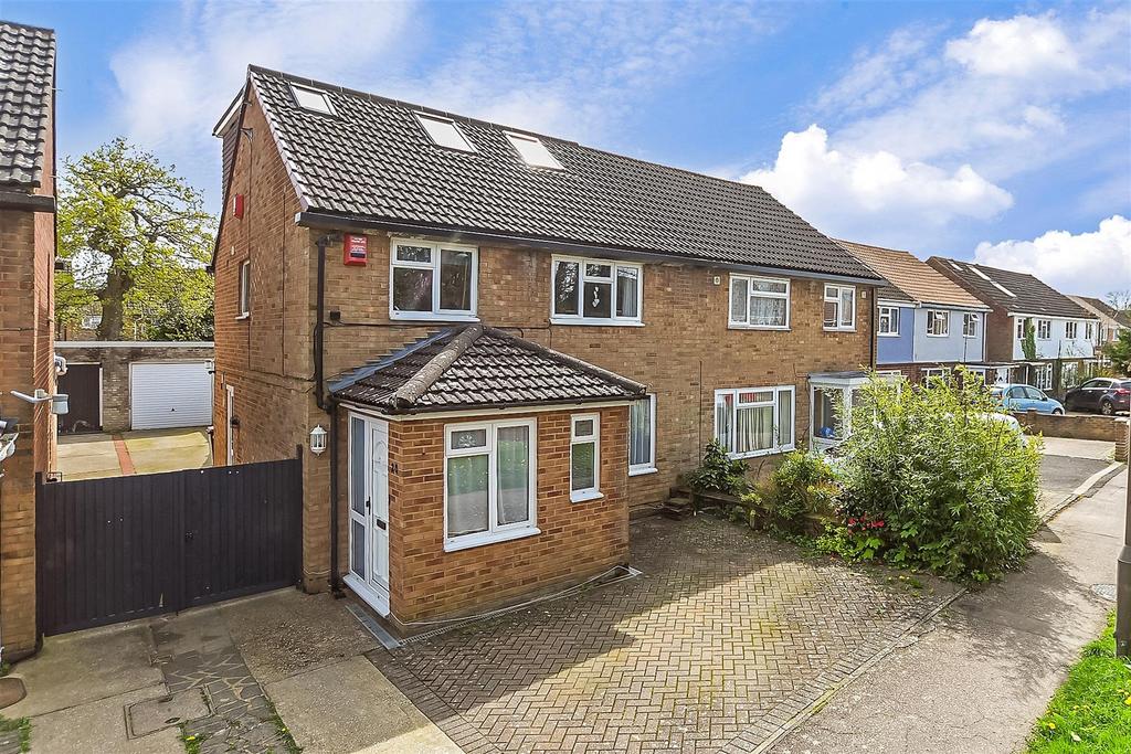 Langley Walk, Langley Green, Crawley... 4 bed semidetached house for