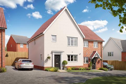 3 bedroom semi-detached house for sale, Plot 13, The Yew at Venus Fields, Stowmarket Road, Needham Market IP6