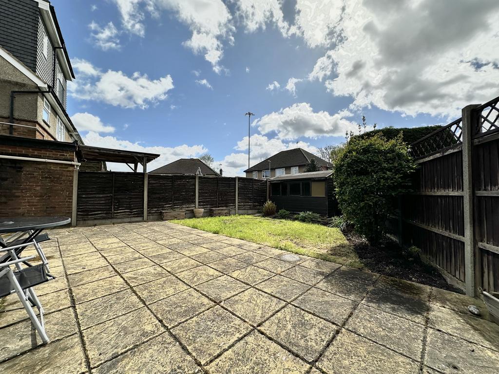 Rear Garden Patio