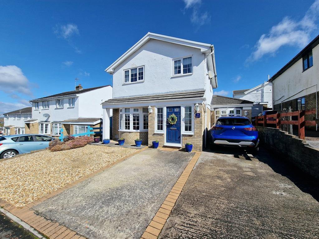 Highfields, Brackla, Bridgend County.... 3 bed detached house for sale