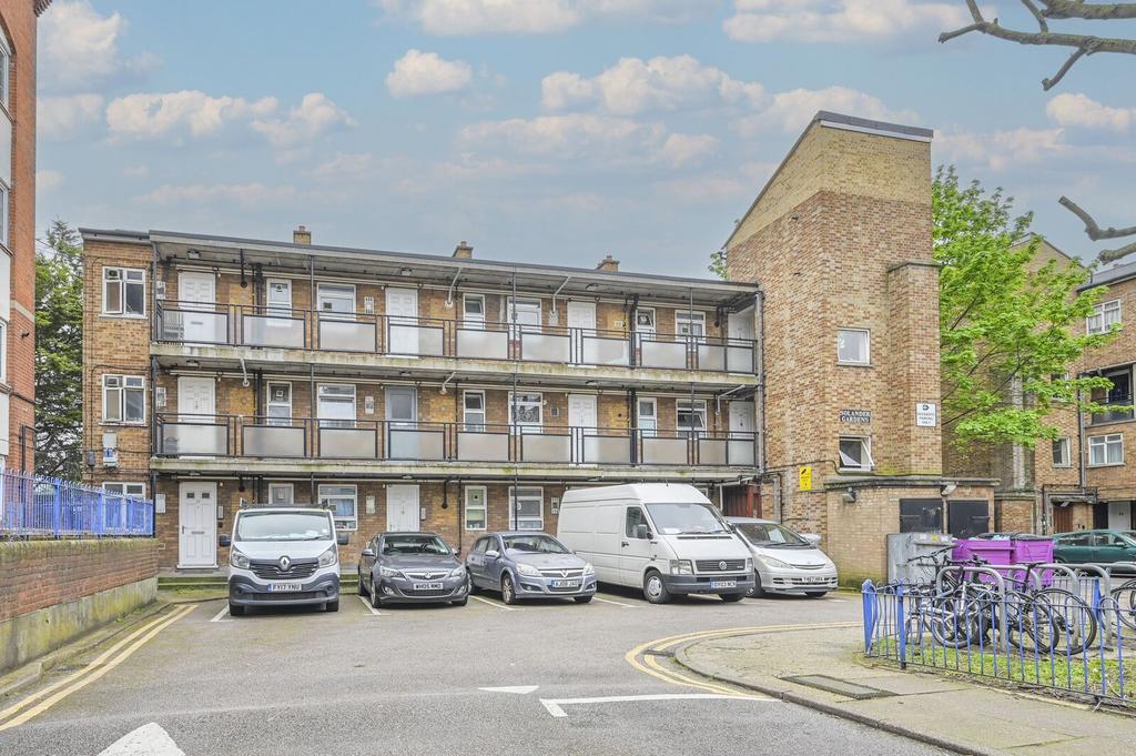 Apartment building facade, block of apartments