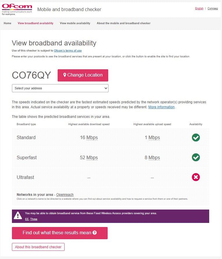 Broadband Check