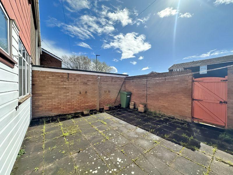 Rear garden