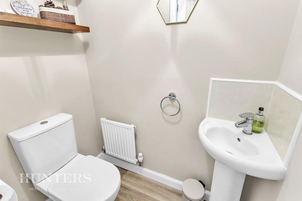 Downstairs cloakroom