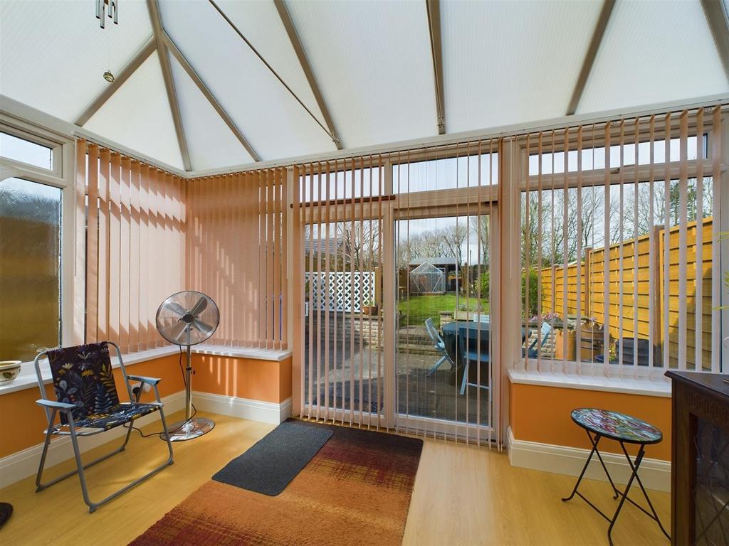 Upvc conservatory: