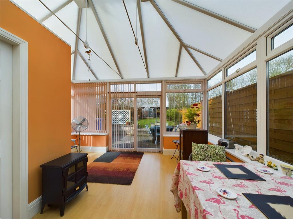 Upvc conservatory:
