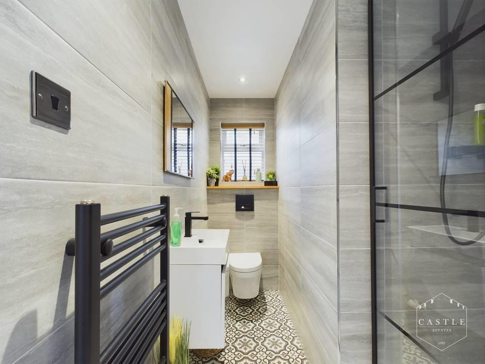 Downstairs shower room