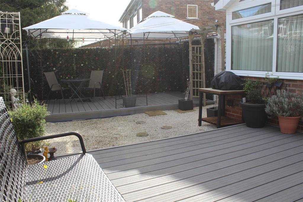 Rear garden