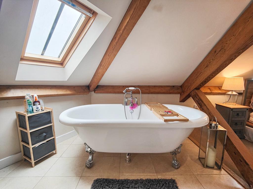 Bathing area of bedroom