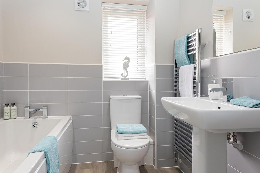 Bathroom in the Maidstone three bedroom home