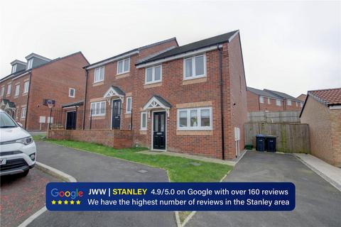 3 bedroom semi-detached house for sale, Pikewell Close, Dipton, Stanley, DH9