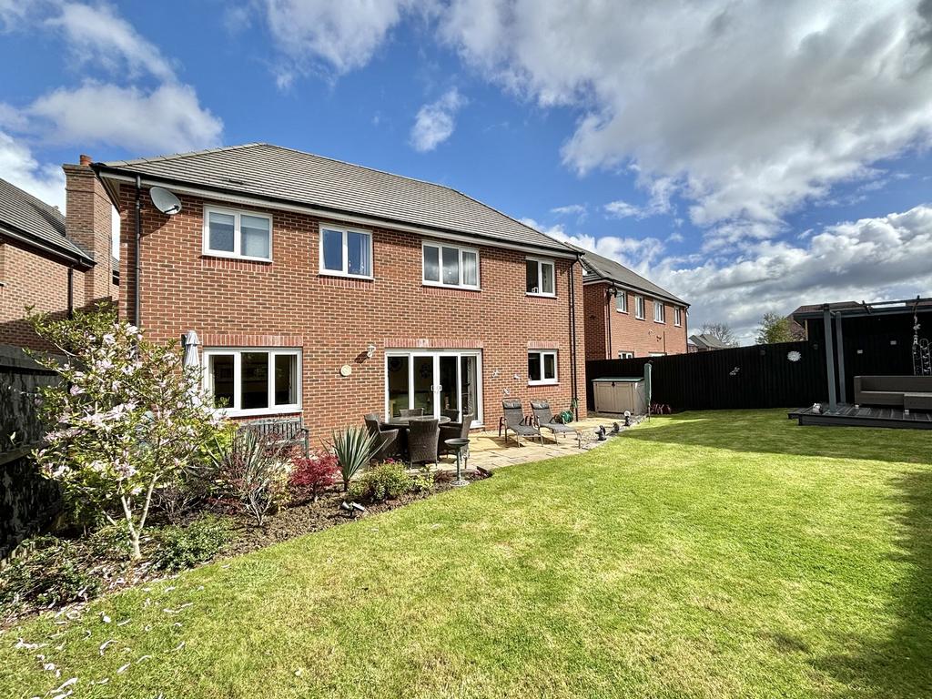 Rear of Property