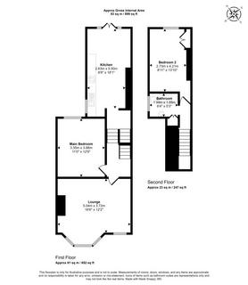 2 bedroom flat for sale, Flat 2, 17 Leander Road, London, Lambeth, SW2 2ND