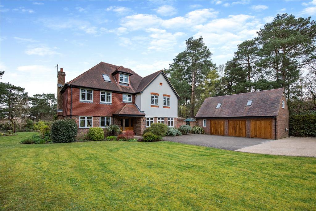 Clumps Road, Lower Bourne, Farnham... 6 bed detached house for sale £
