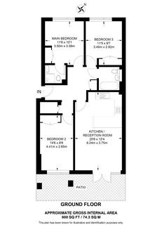 3 bedroom flat for sale, Flat 2, 1 Lucas Street, London, SE8 4QH