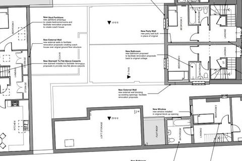 1 bedroom property with land for sale, Watermoor Road, Cirencester, Gloucestershire, GL7