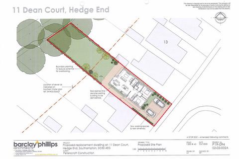 Land for sale, Dean Court, Hedge End, SO30
