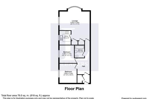 2 bedroom flat to rent, Westlake Gardens
